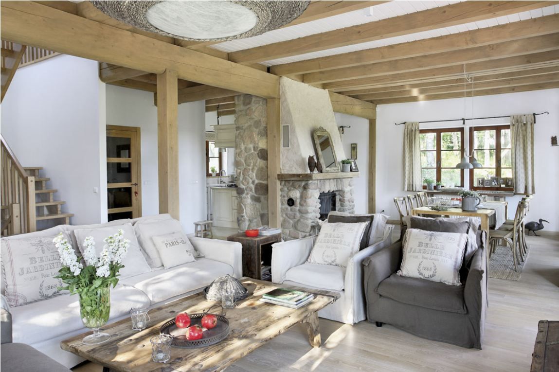 provence style living room