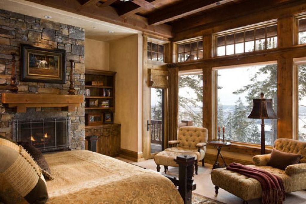 Cabin Or Country Bedroom Decorating Ideas