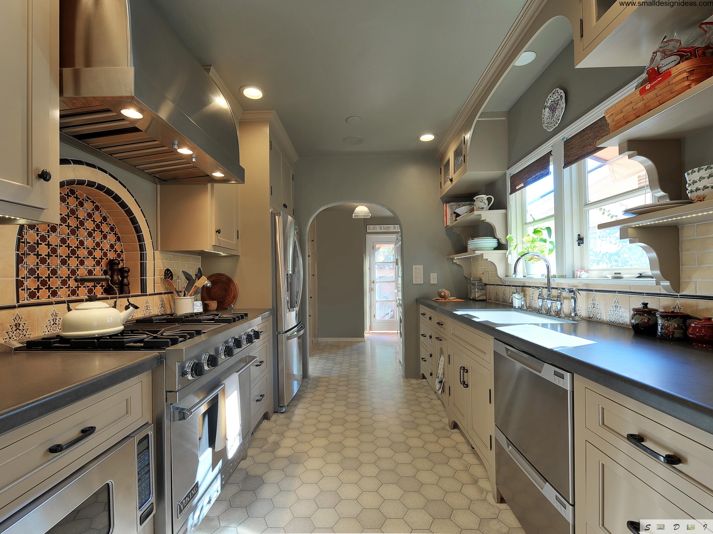kitchen design idea for galley kitchen