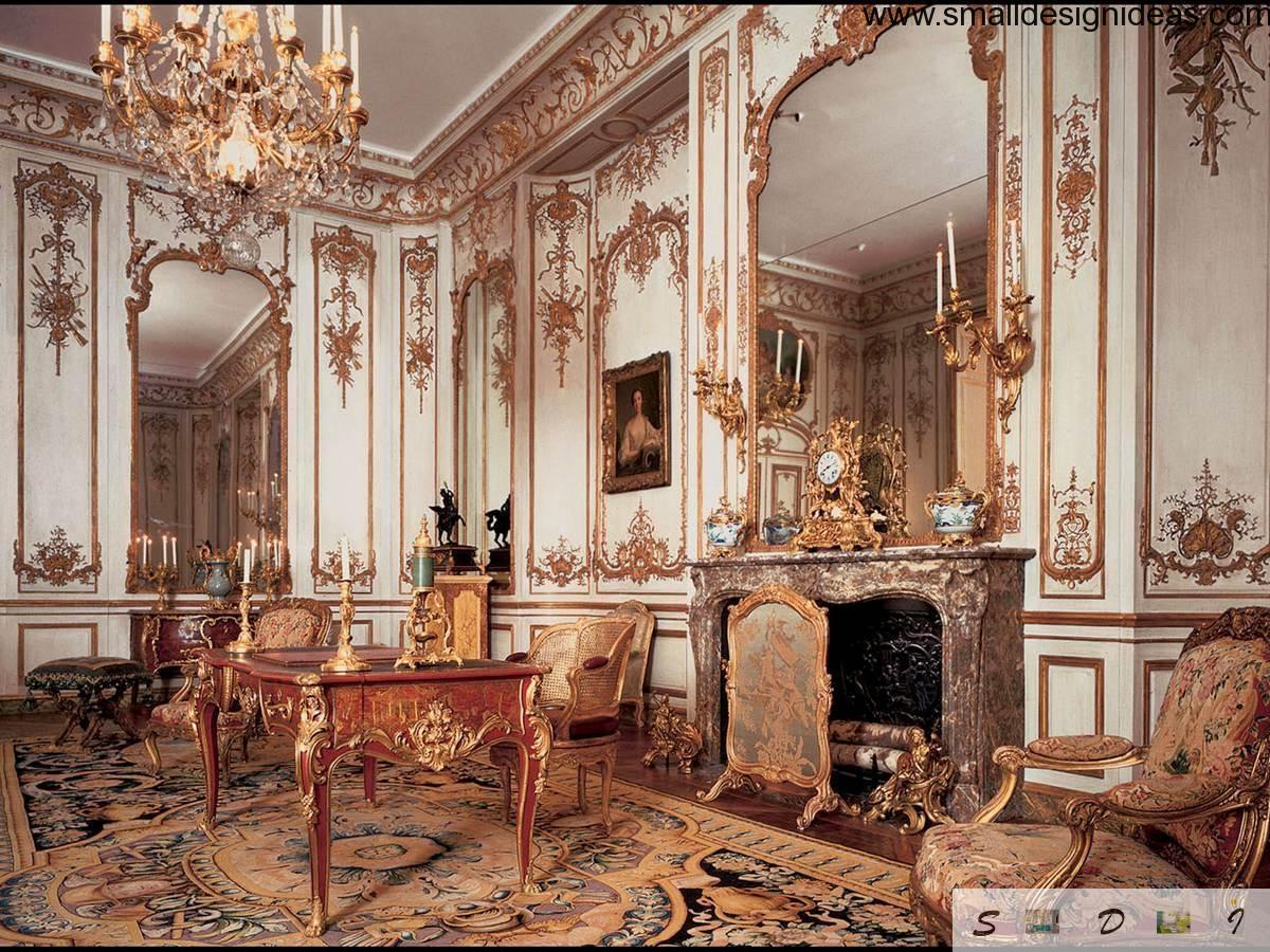 baroque rococo living room