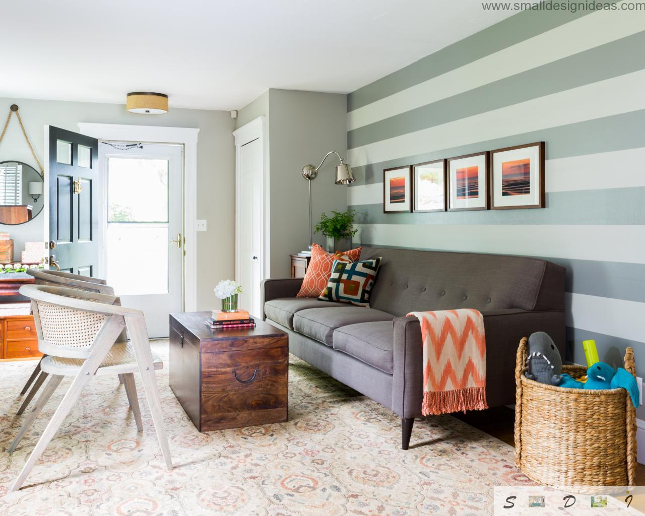 bright living room wall colors