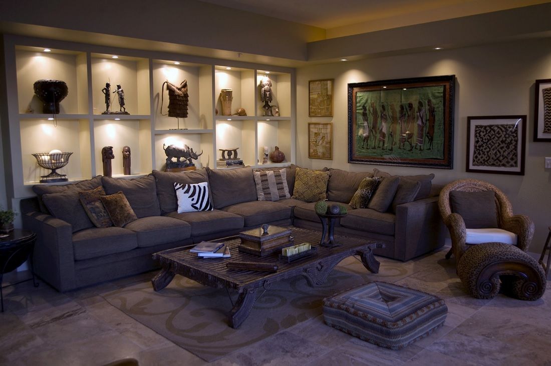 modern african living room design