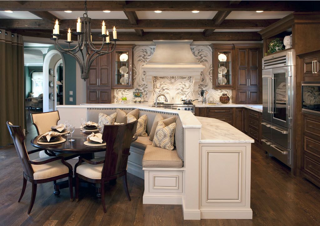 interior design idea kitchen family room