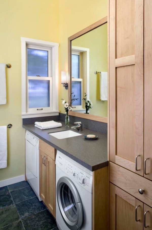 Laundry Room Bathroom Combo Ideas with Photos Small Design Ideas