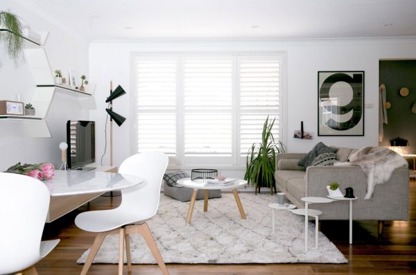 White Living Room: Different Style Interiors with Photos