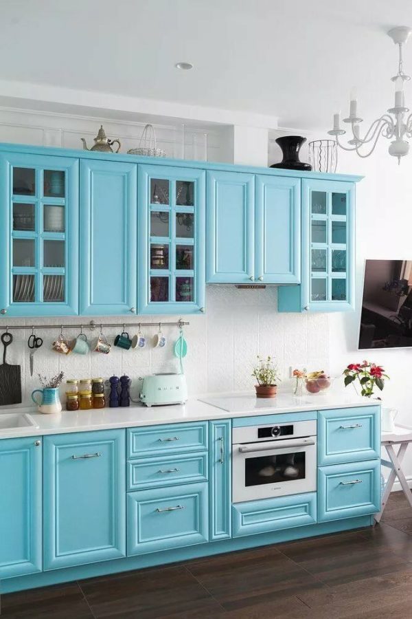 Turquoise Kitchen Design Ideas: A Lot of Decoration Options