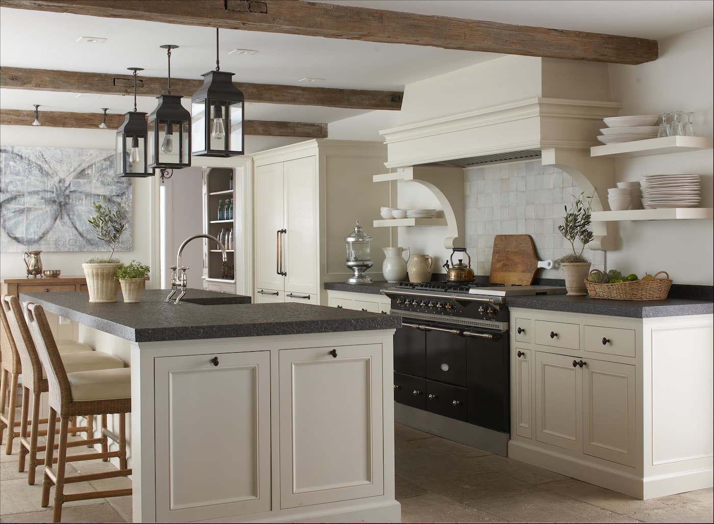 colonial style kitchen design