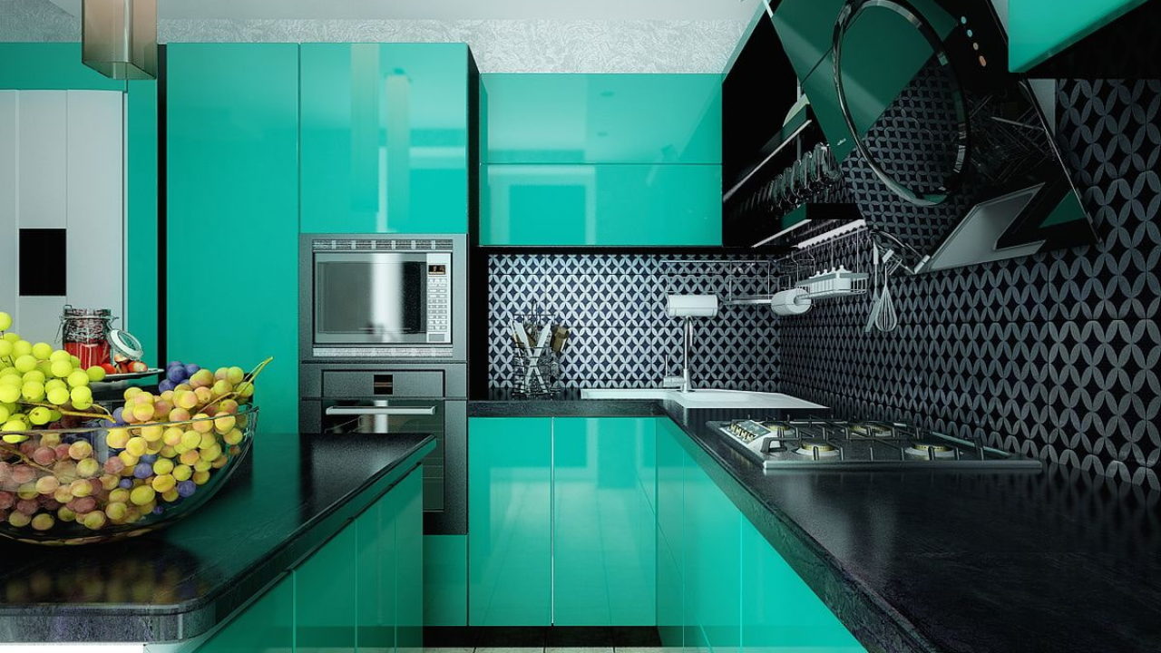 Turquoise Kitchen Design Ideas A Lot Of Decoration Options
