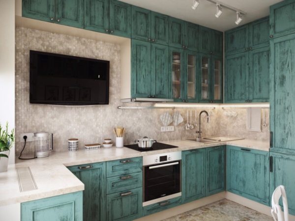 Turquoise Kitchen Design Ideas: A Lot of Decoration Options