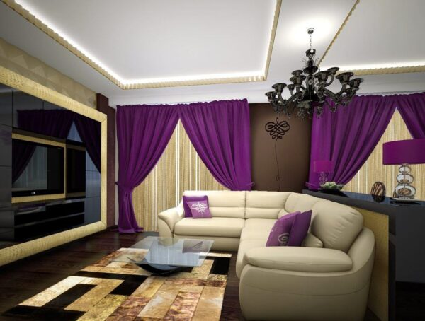 Art Deco Living Room Interior Design Ideas - Small Design Ideas