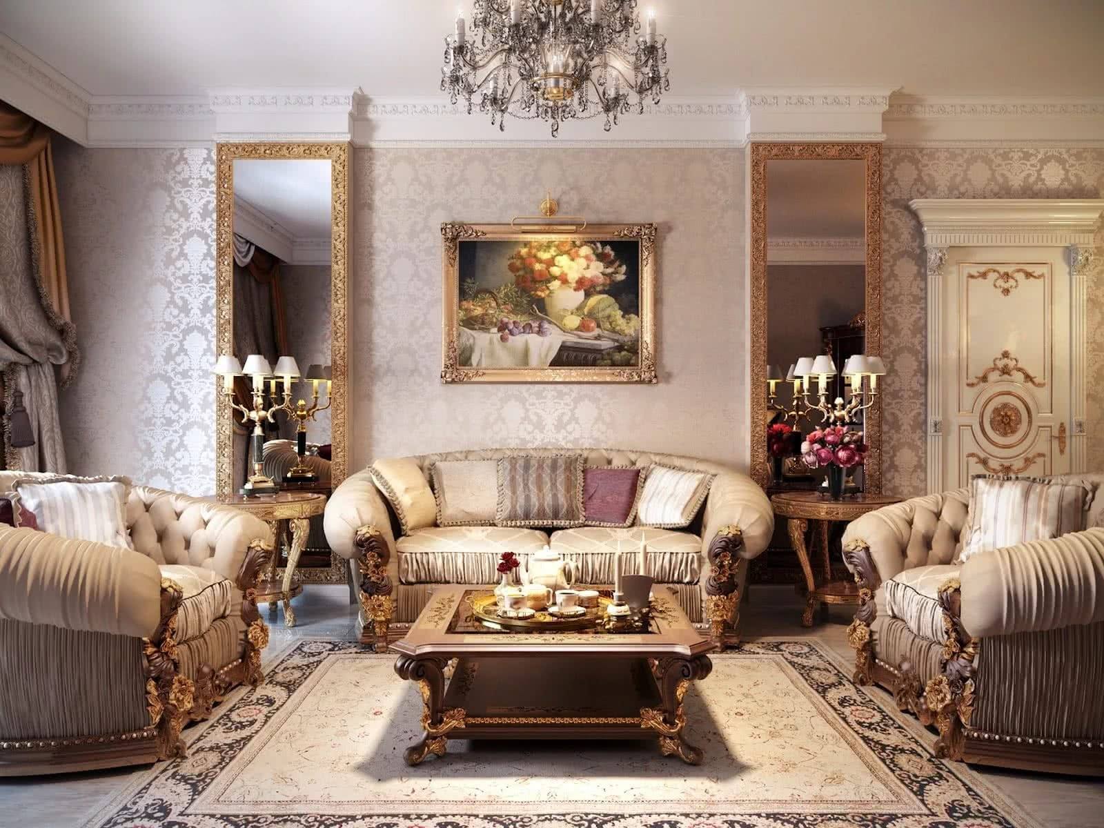 Baroque Living Room Tips For Creating Chic Room At Home