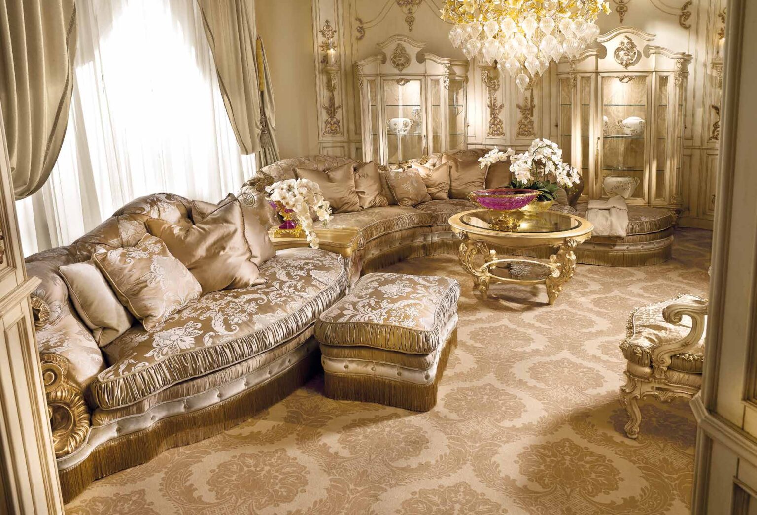 mexican baroque living room