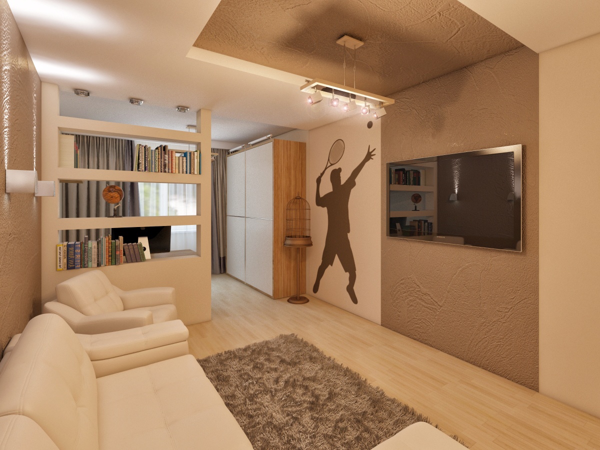 walk through living room layout ideas